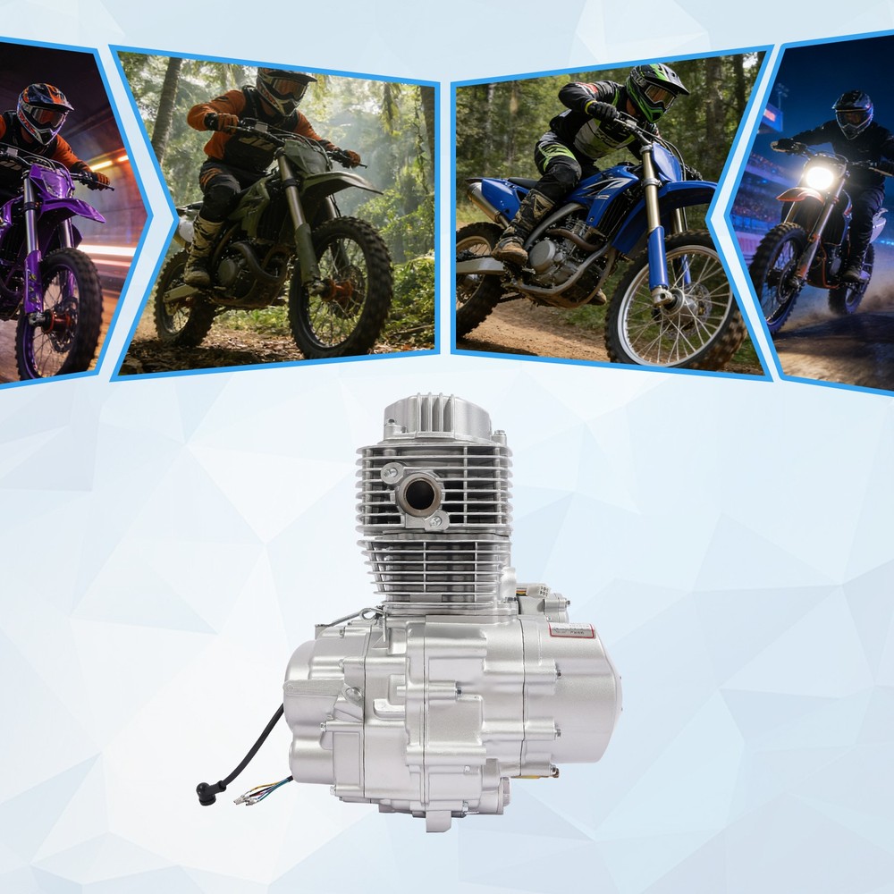 250cc Engine Motor, 4-stroke Single Cylinder Engine For 200cc 250cc Atv Models