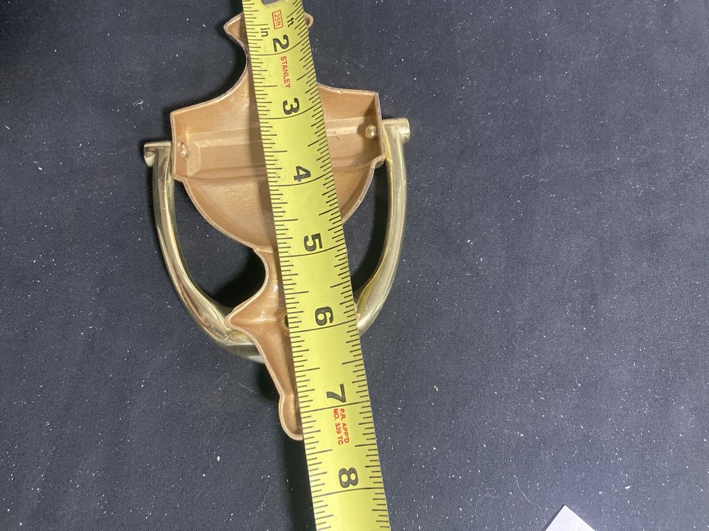 door knocker 7-1/4” Solid Brass BHP