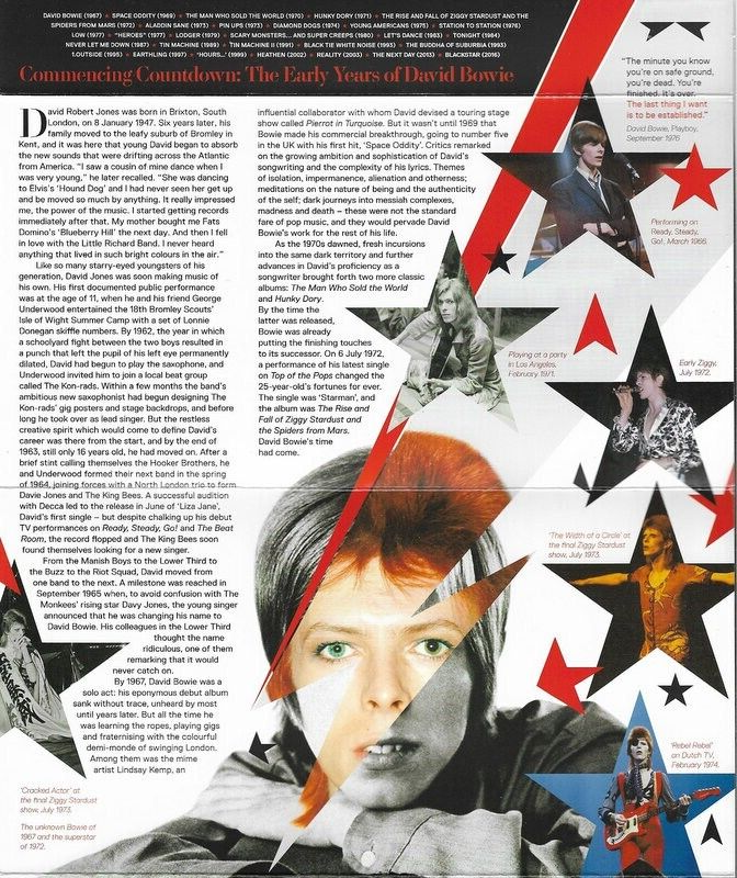 David Bowie-Presentation Pack 2017 + EXTRA 2010 issue mnh as issued Royal mail