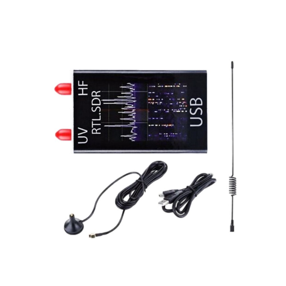 UV HF RTL-SDR USB Tuner Receiver/R820T+8232 Ham Radio 100KHz-1.7GHz Full Band