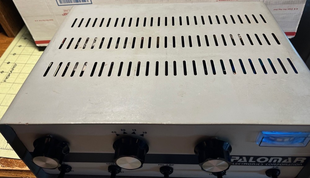 RF Linear Amplifier Palomar 300 A - No Transformer - With tubes
