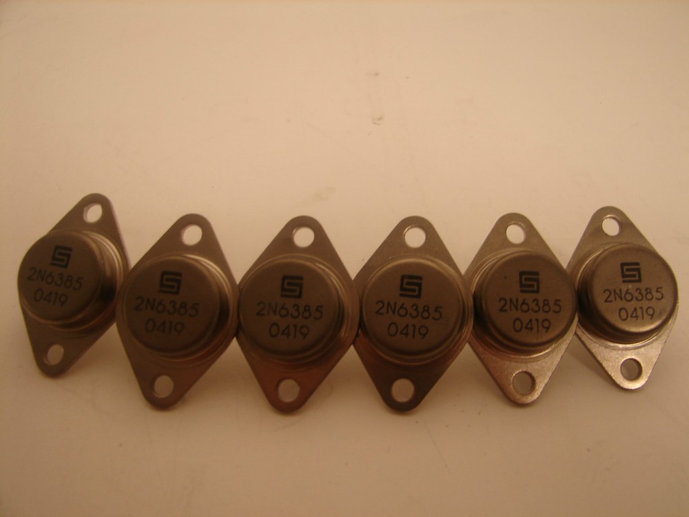 SOLID STATE 2N6385 TRANSISTOR (LOT OF 10) ***NNB***