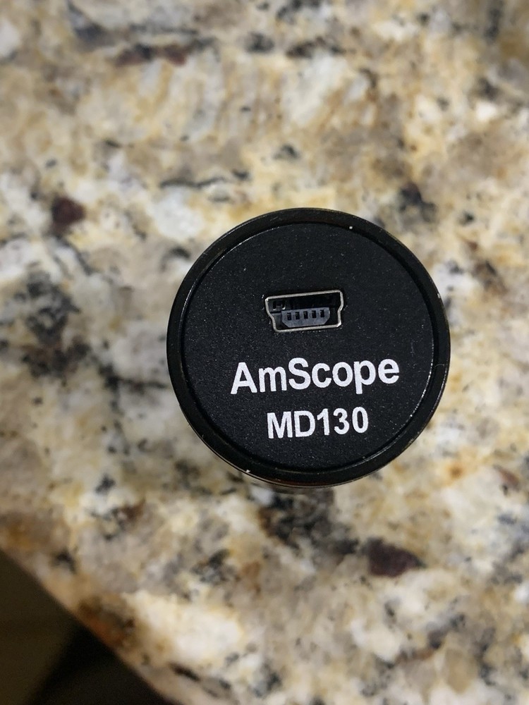 AmScope Microscope Eyepiece Camera MD130 And Charging Cord