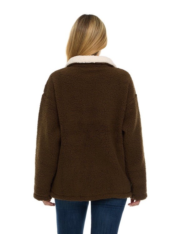 Disney Chip ‘n Dale Winter Sherpa Pullover Jacket Womens Size Small NEW