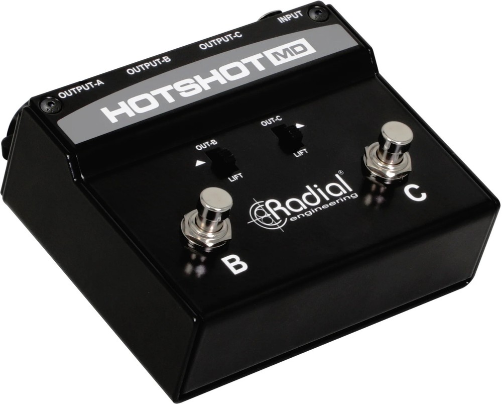 Radial Engineering HOTSHOT-MD Dynamic Microphone Switcher