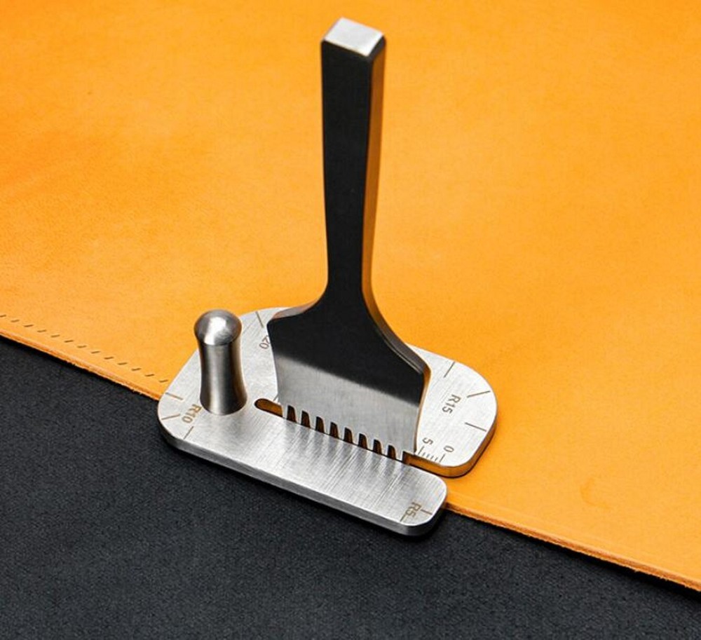 Leather Punch Aid Pulling Board for Punching & Chopping Leather Craft Tool