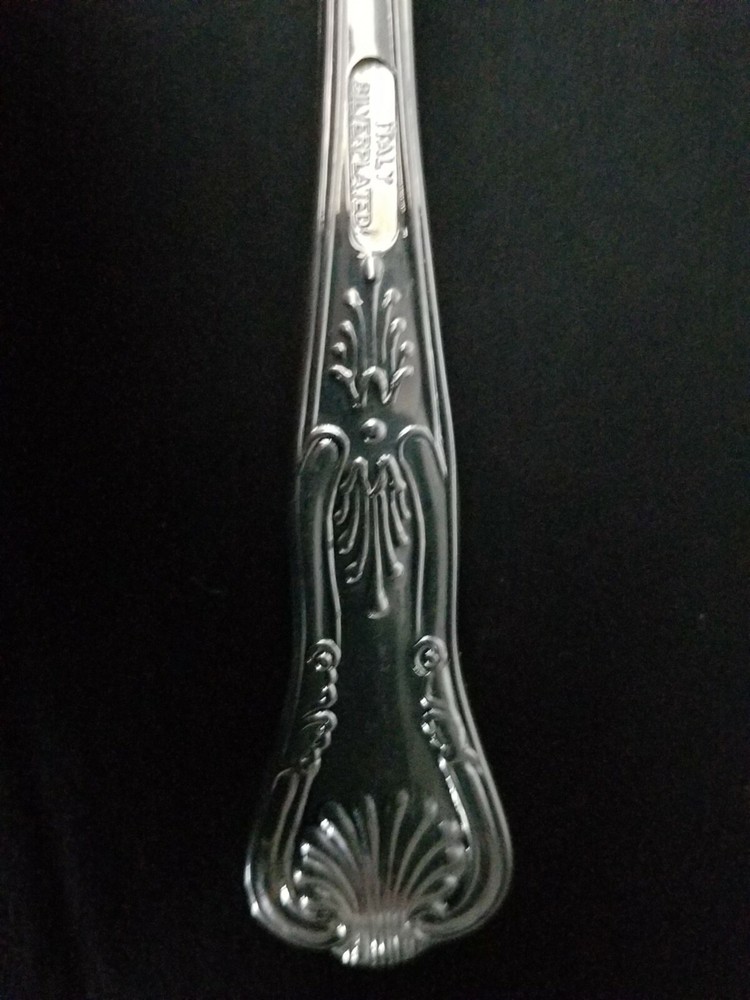 F.B.Rogers Italy, FBR 14,Silverplate, Solid Salad Set