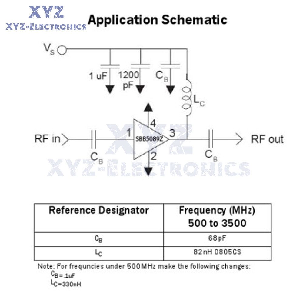 5M-6GHz RF Ultra-Wideband Medium Power Amplifier Module Converter +20dB Module