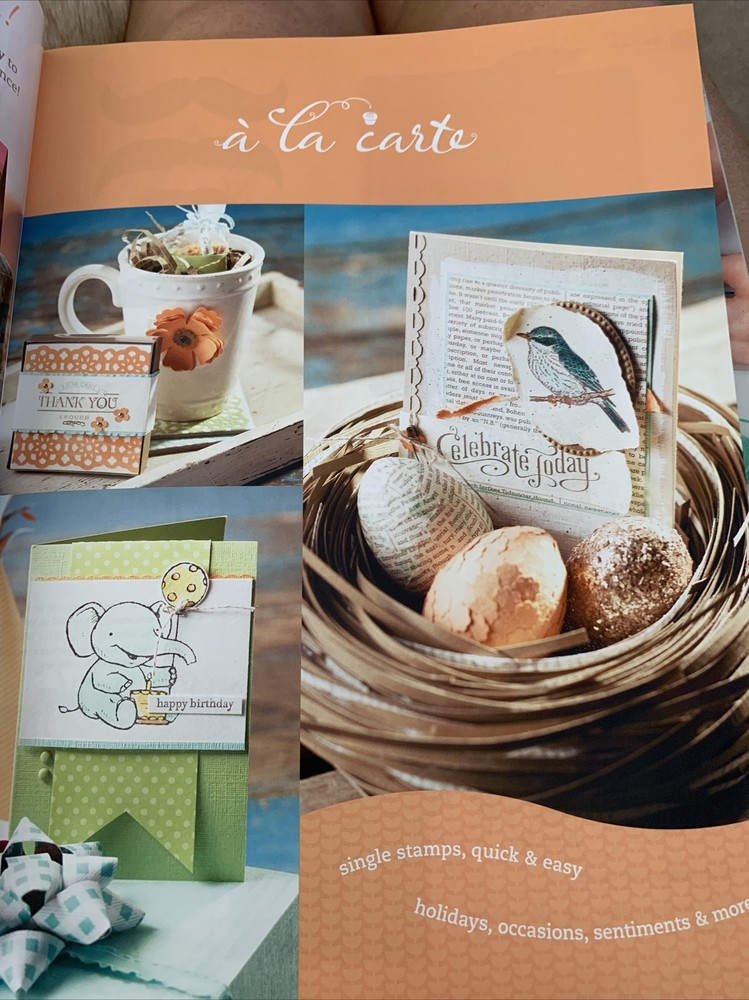 stampin up idea book catalog