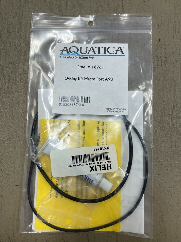 Aquatica # 18761 O-Ring Kit Macro Port A90 Nikkor