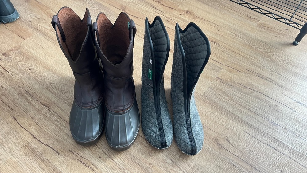 Schnee's Hunter Brown Pull-On Cold Weather Boots Size 11