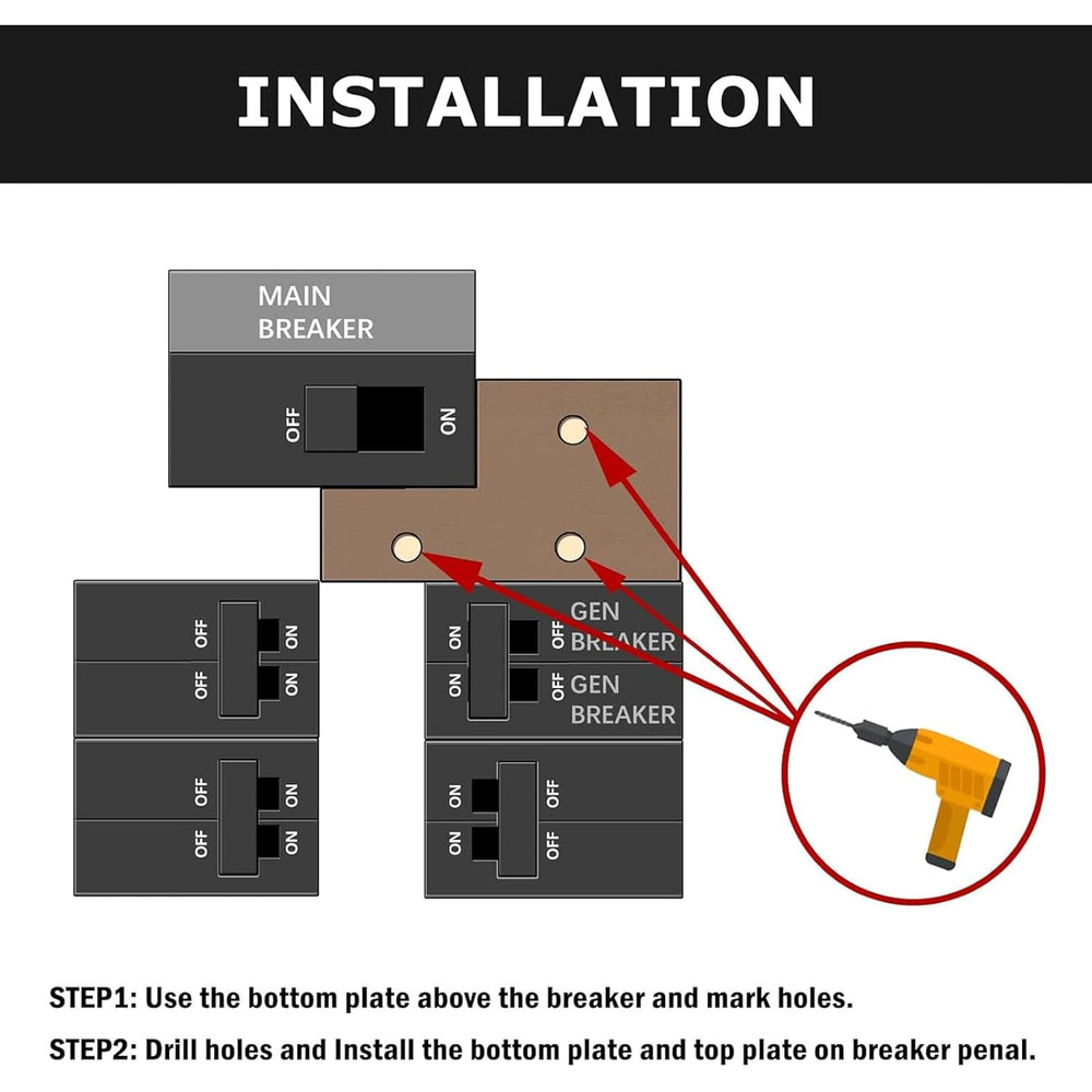 Generator Interlock Kit 100A for QO Panel