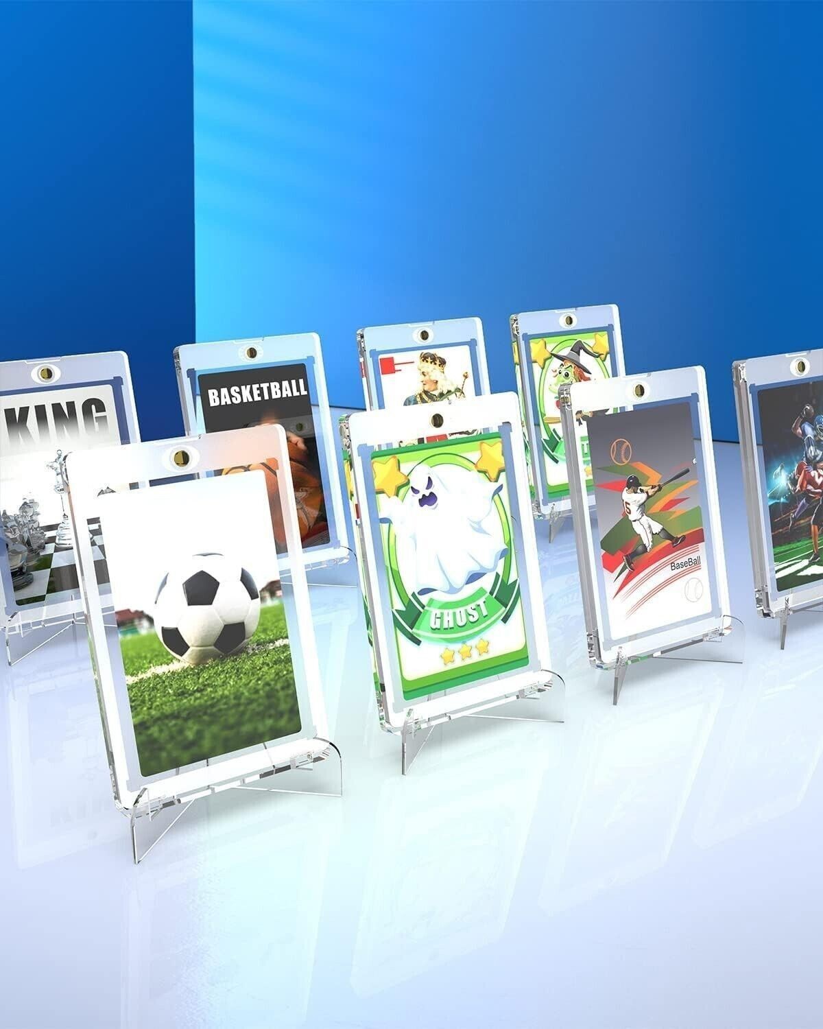 400 Pack Magnetic One Touch Card Holder For 35PT Sports Trading Cards (16*25box)