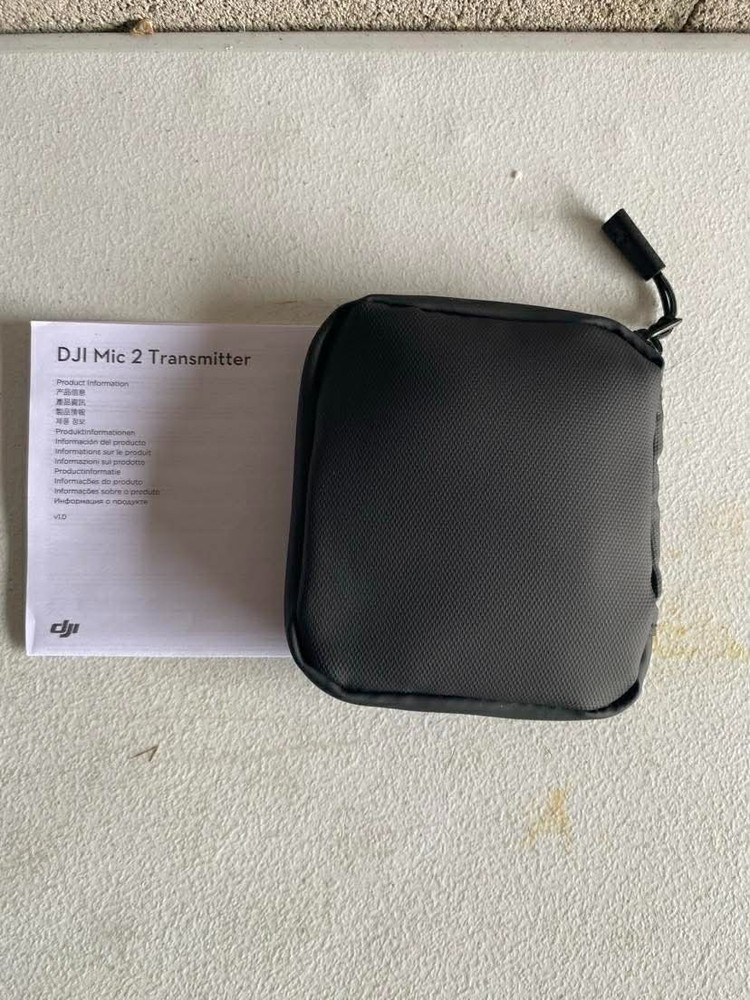 DJI Mic 2 Transmitter Shadow Black, Wireless Microphone