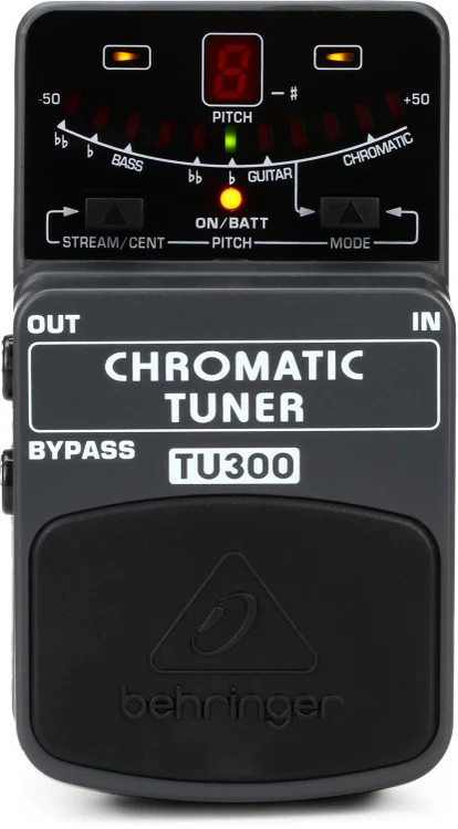Behringer TU300 Chromatic Tuner Pedal