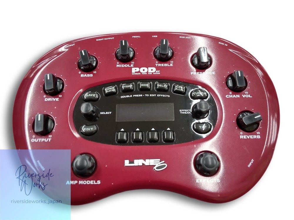 Line6 POD XT Guitar Effects Processor - Junk Condition JP