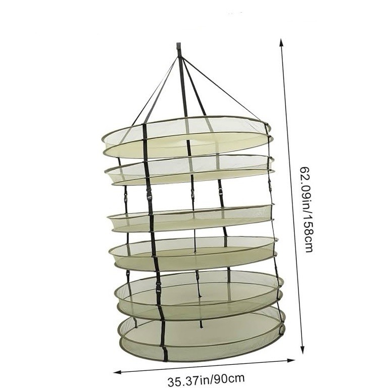 Drying Rack Collapsible Multi Layer Plant Drying Net