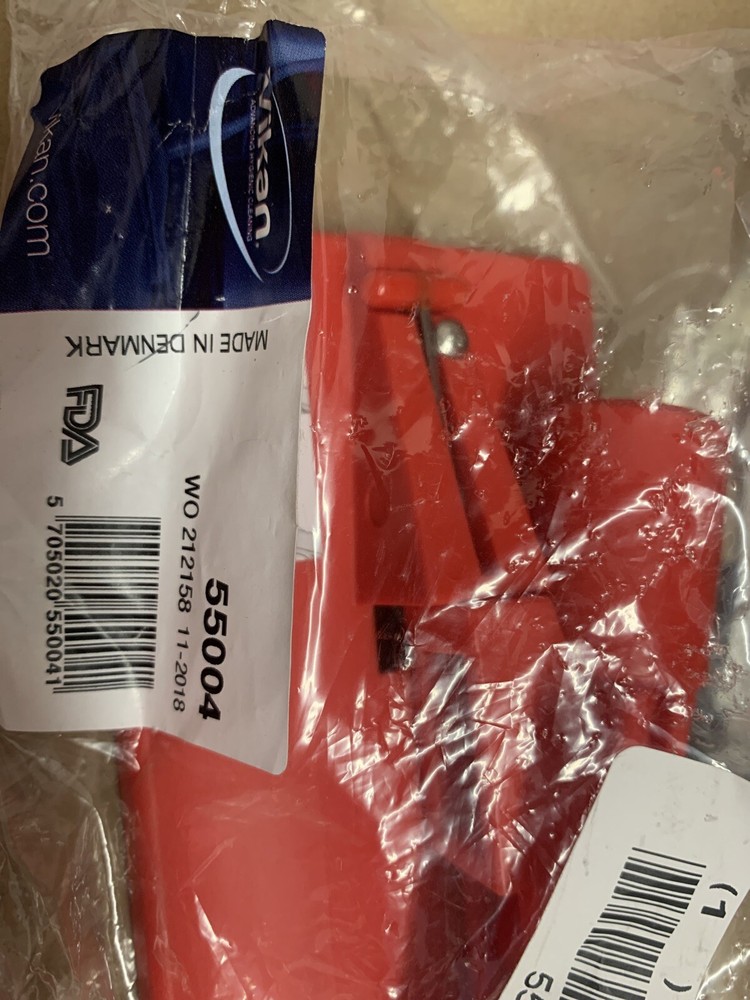 VIKAN 55004 Scrub Pad Holder,Red,9"L