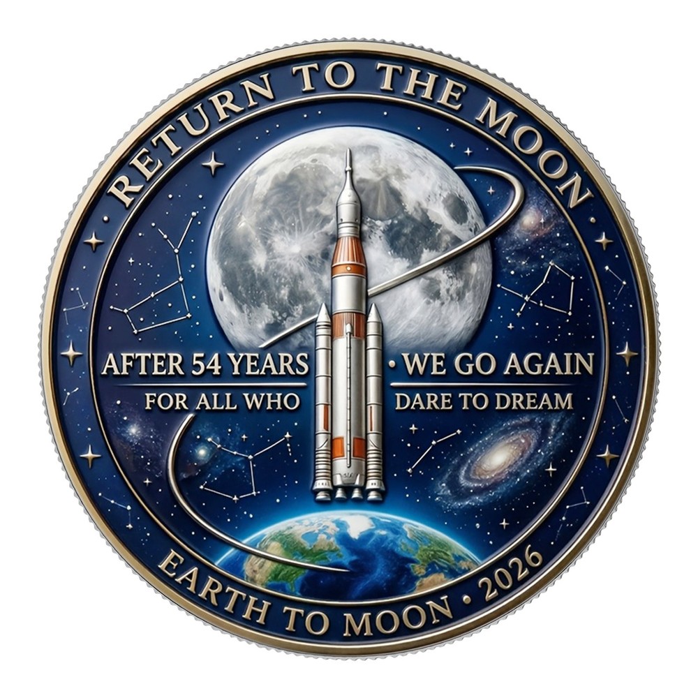 Exquisite 3D Commemorative For Display And Investment Minted Keepsake