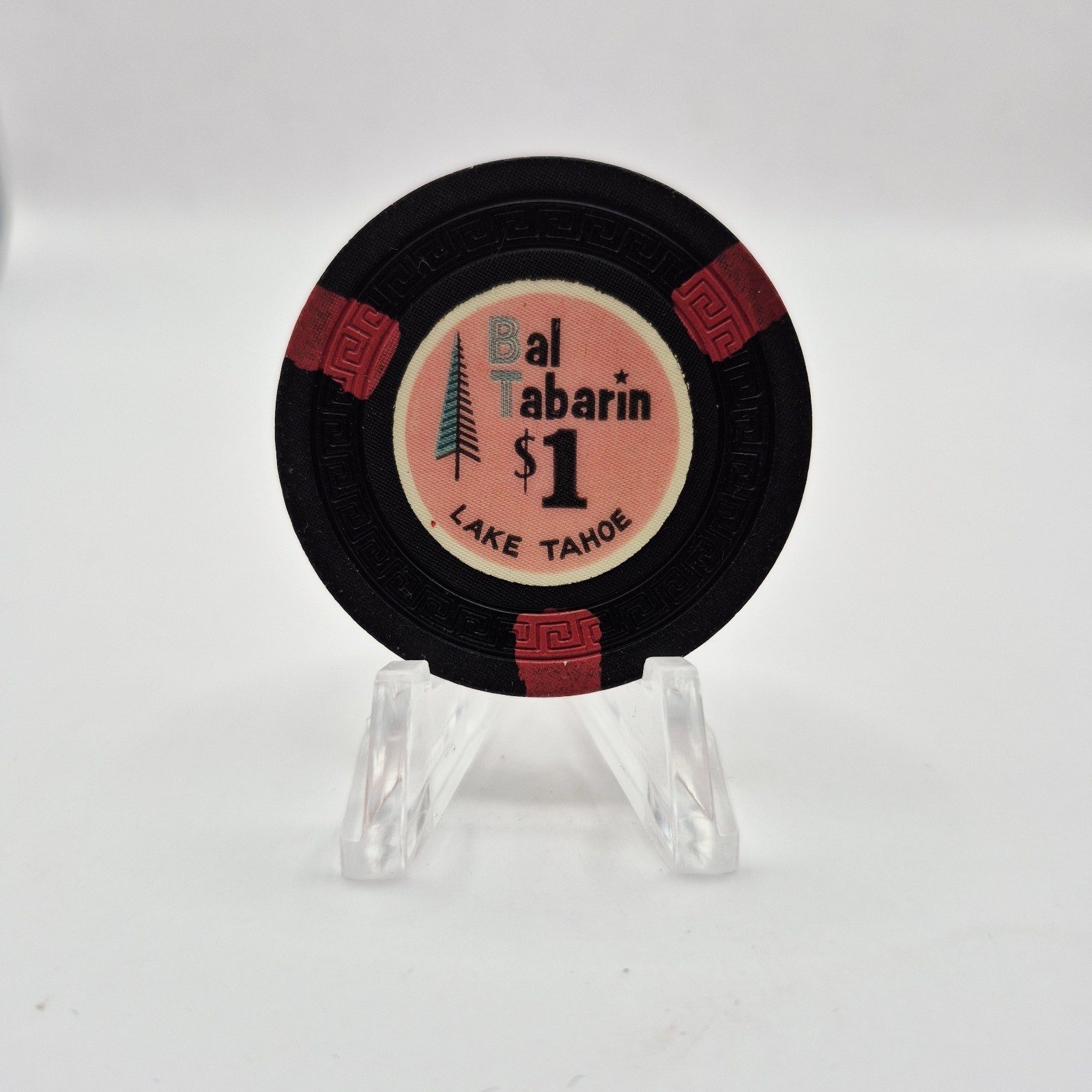 Bal Tabarin Casino Lake Tahoe Nevada 1958 $1 Casino Chip N4941