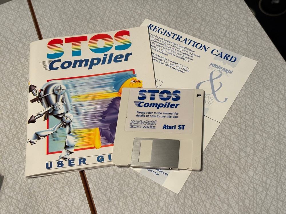 STOS - the Game Creator & STOS Compiler (Mandarin software), Atari ST