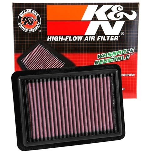 High-Flow Original Lifetime Engine Air Filter: Increase Power: Premium,