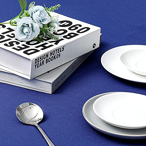 Rectangle Tablecloth Water Resistant 60" x 120" Rectangular Royal Blue