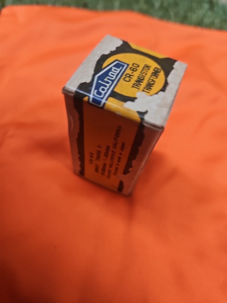 CR-60 CALRAD TRANSISTOR TRANSFORMERS CR-60 INPUT NIB NOS