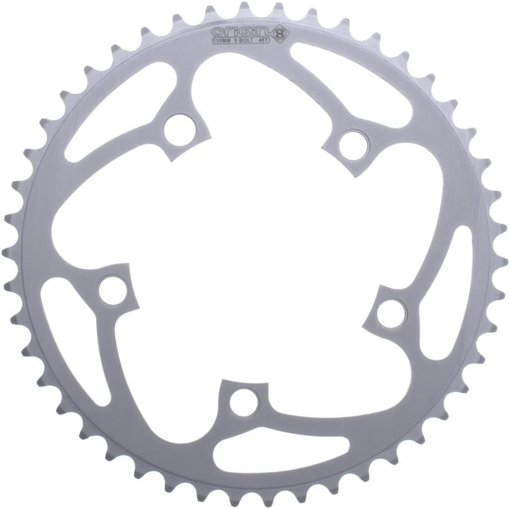 Alloy Blade Chainrings, Silver