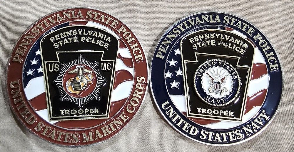 Pennsylvania State Police Challenge Coin