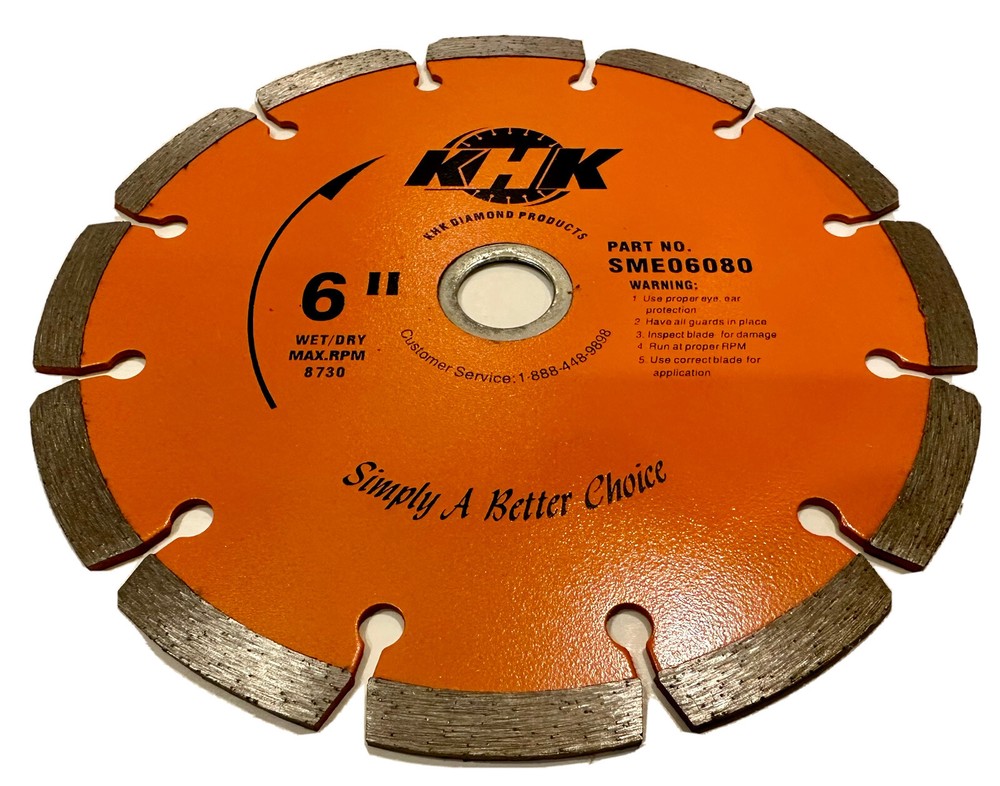 20 Pack! 6 inch General Purpose Segmented Diamond Blades