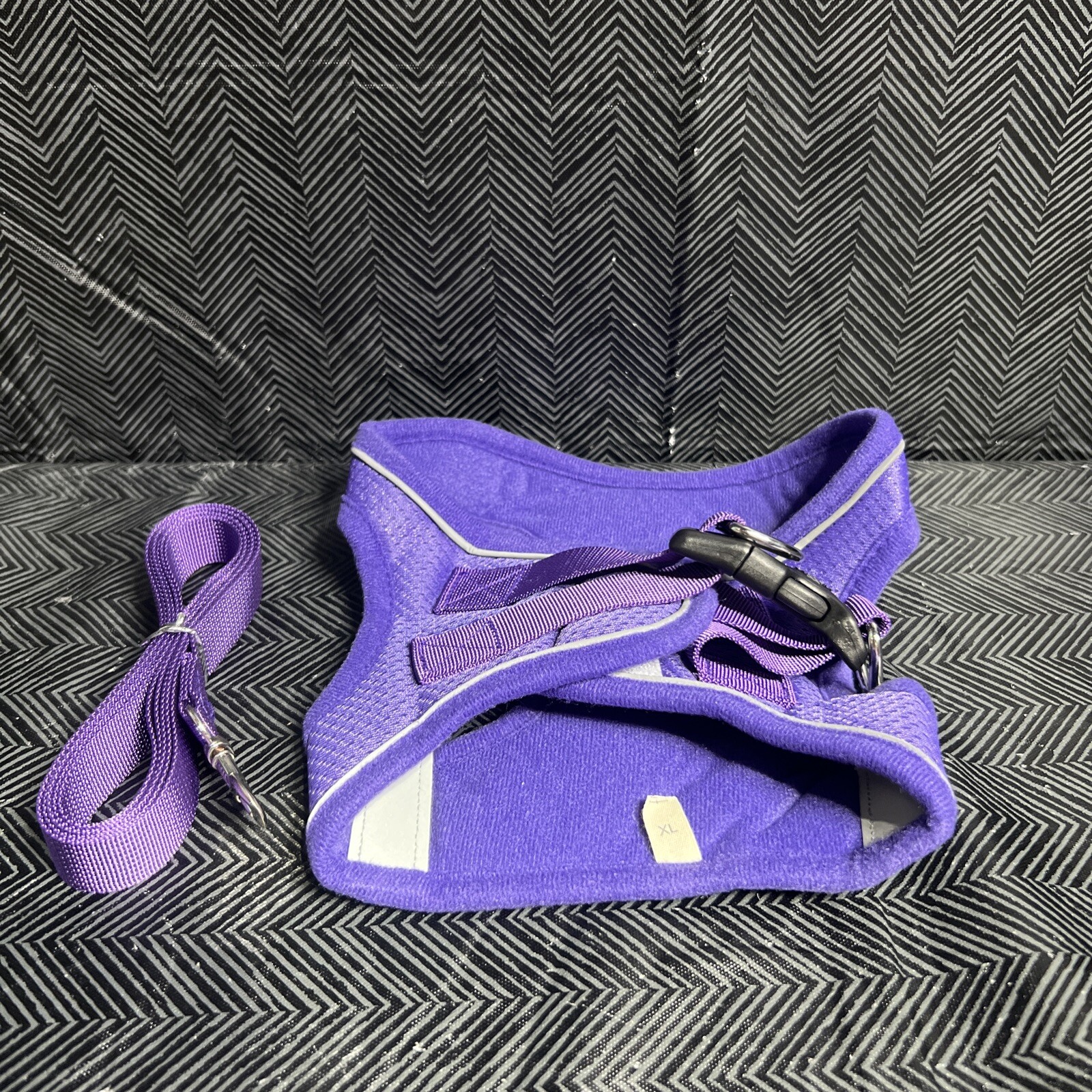 Purple Xl Cat Vest Harness With leash