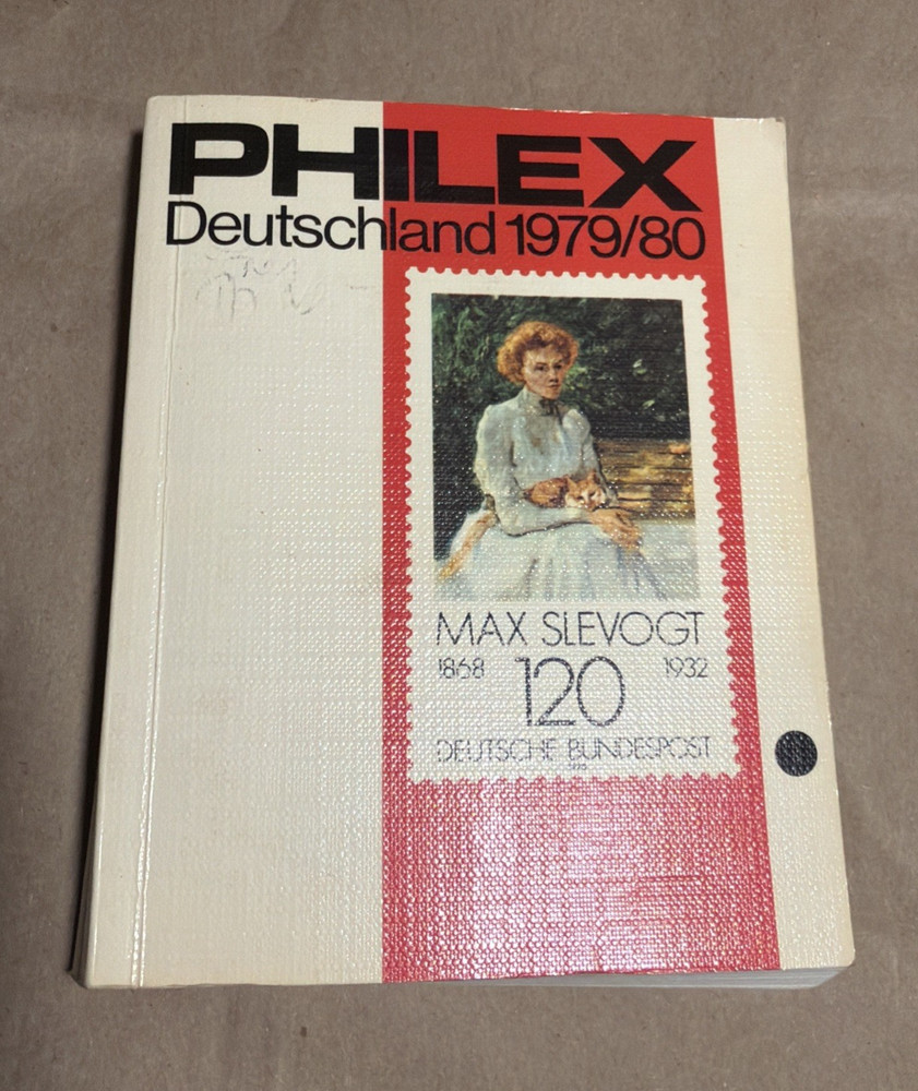 1979/80 PHILEX DEUTSCHLAND STAMP CATALOG (paperback color catalog)