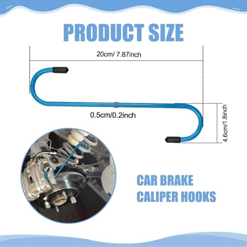 Brake Caliper Hanger, Brake Caliper Compression Tool, Brake Caliper 2PCS Blue