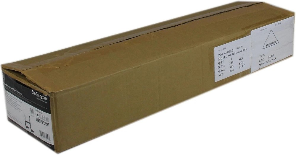 12U Open Frame Server Rack - 19" 2 Post Network Rack