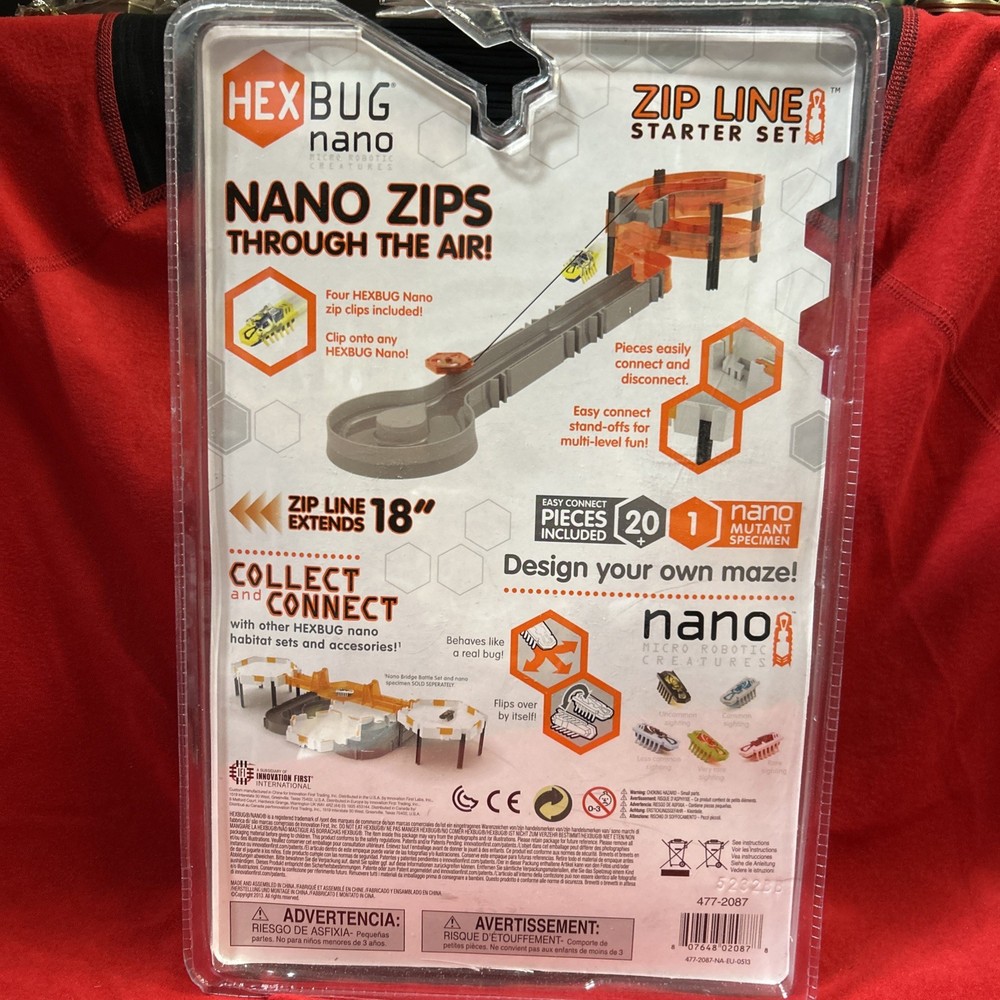 HexBug Nano Robot Toy Zip Line Starter Set