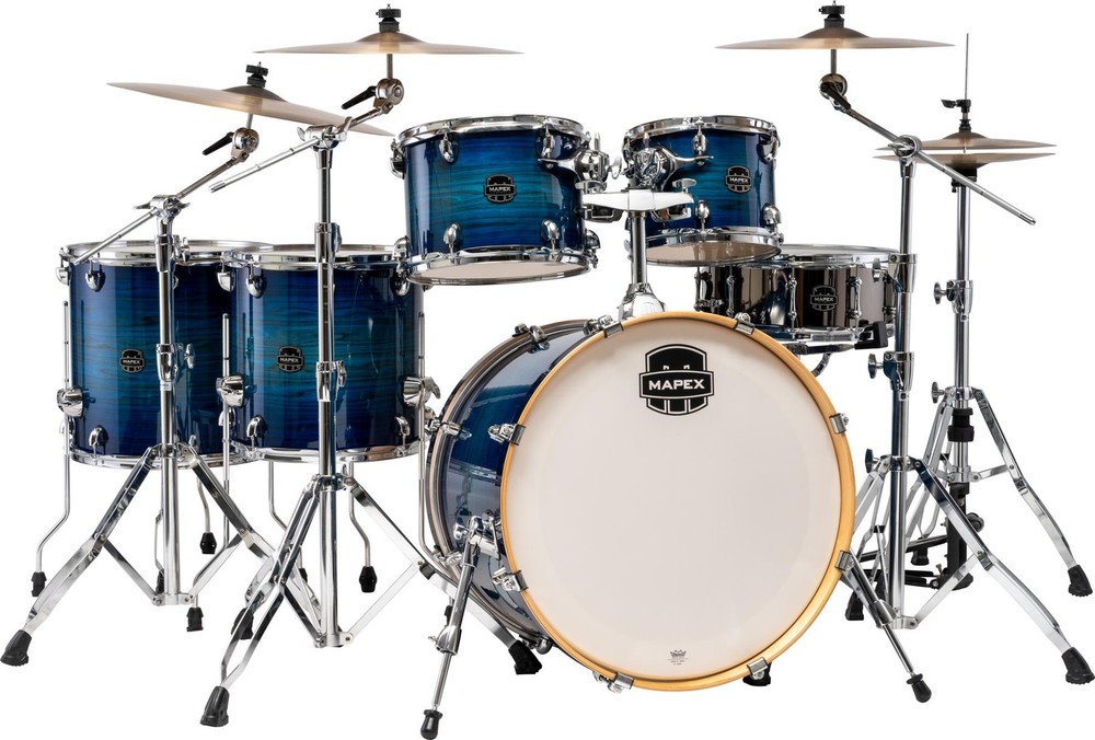 Mapex Armory Studioease 6-piece Shell Pack - Blue Wave Burst