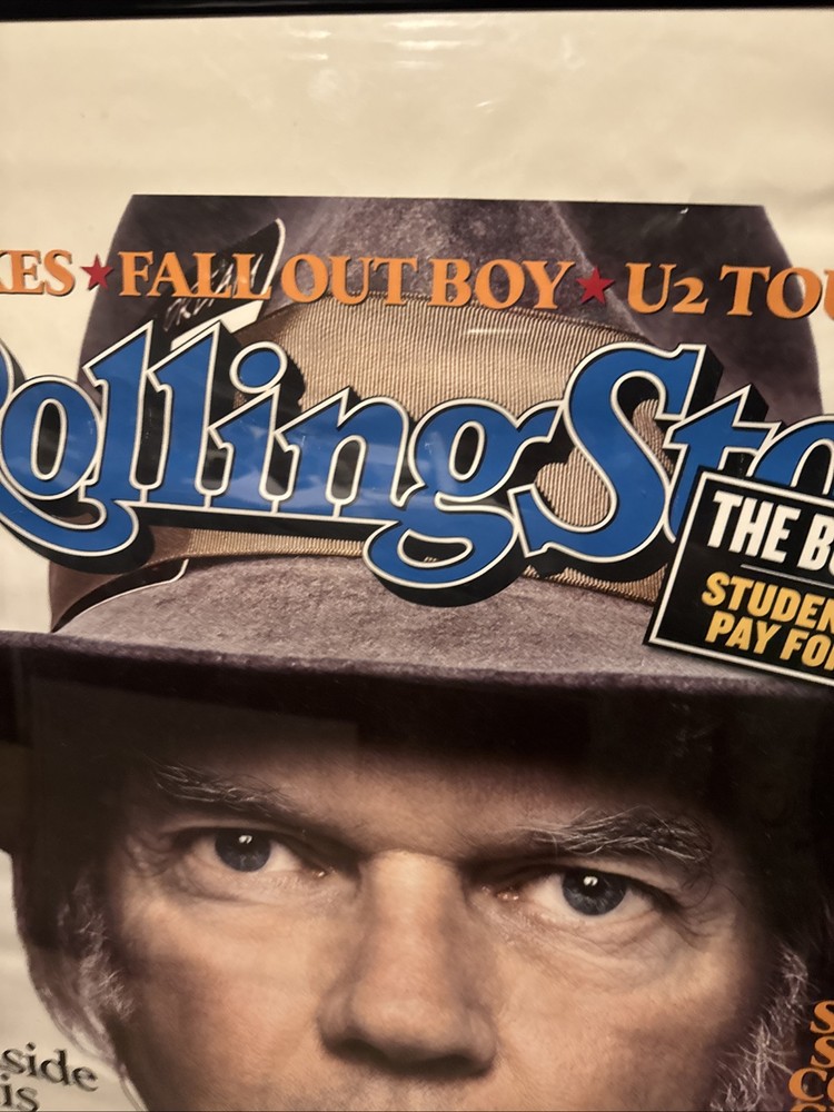 Neil Young Rolling Stone 24 x 36 Poster January 2006