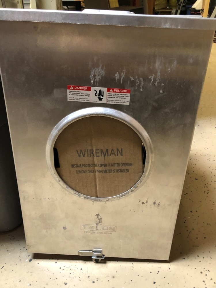 200A 1PHASE METER CAN - ELECTRICAL