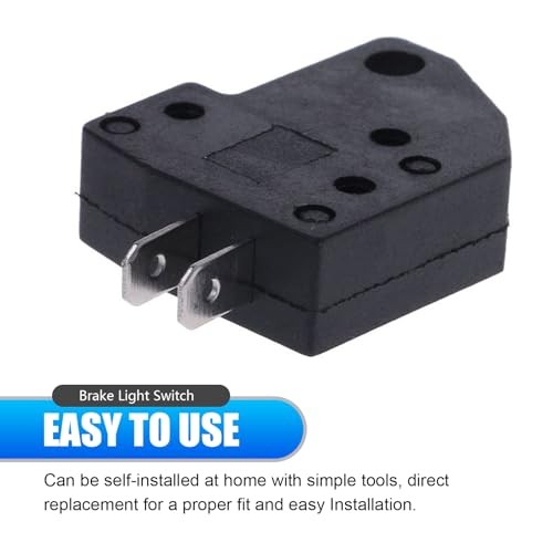 2PCS Motorcycle Brake Light Switch, Left Right Brake Lamp Switch, Universal