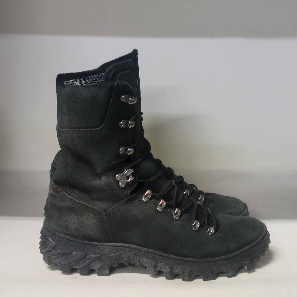 Rocky Code Red Wildlands 77 Fire Boot Black Mens Size 10.5M (READ DESCRIPTION)