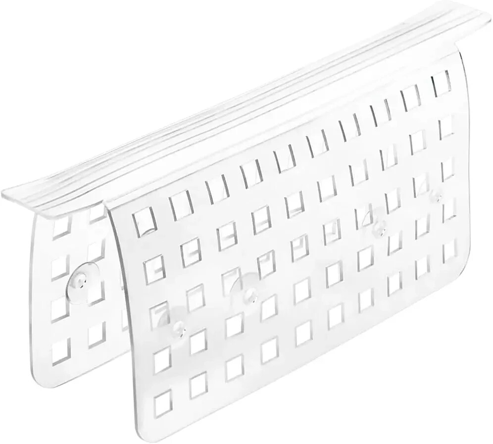 Mat Protector Double Sink Divider Clear Kitchen Dish Safe Durable Grips Saddle