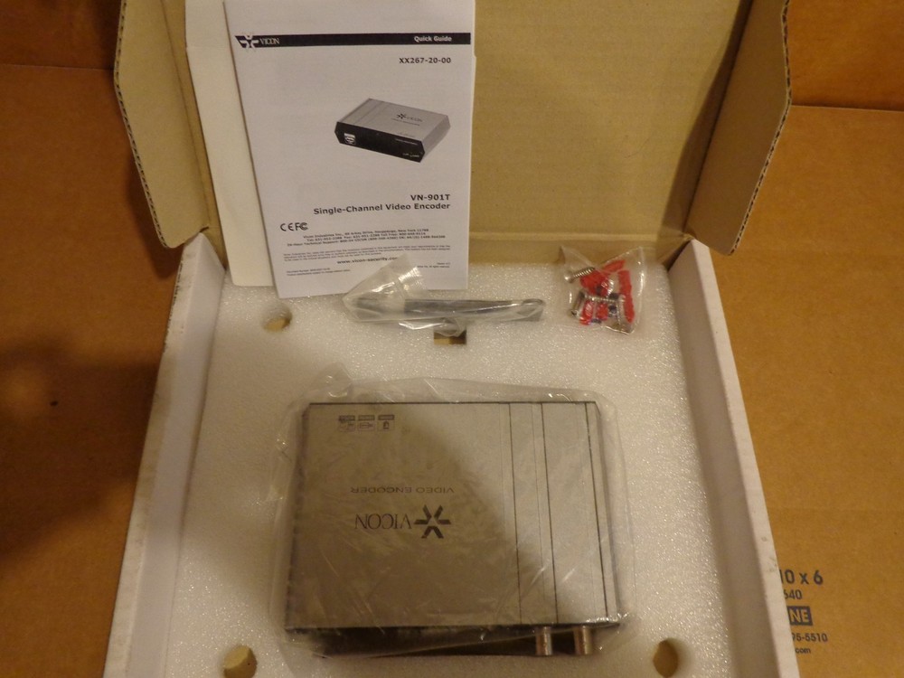 NEW Vicon VN-901T Single Channel Digital Video Encoder