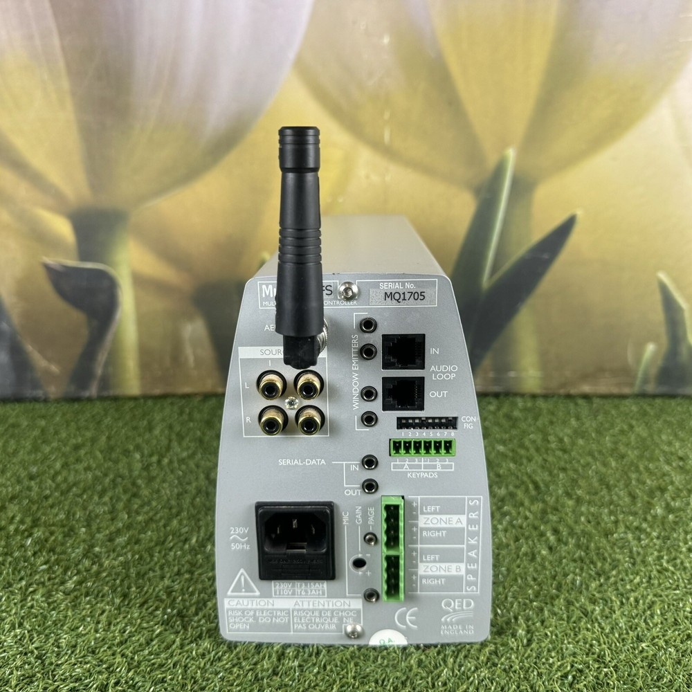 Qed Musiq RFS Amplifier - Multi-Room Audio Controller