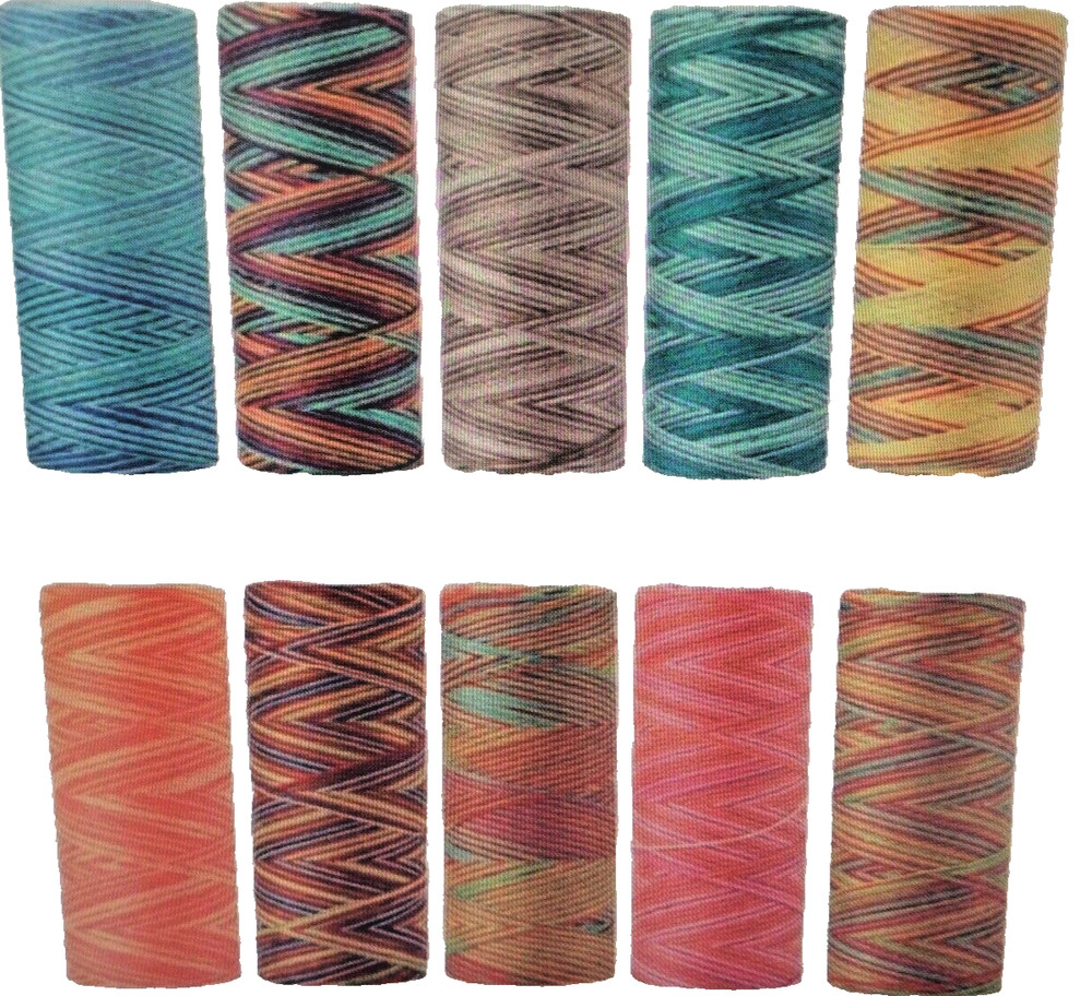 300 Yards 10 Color Cross Stitch Thread Set