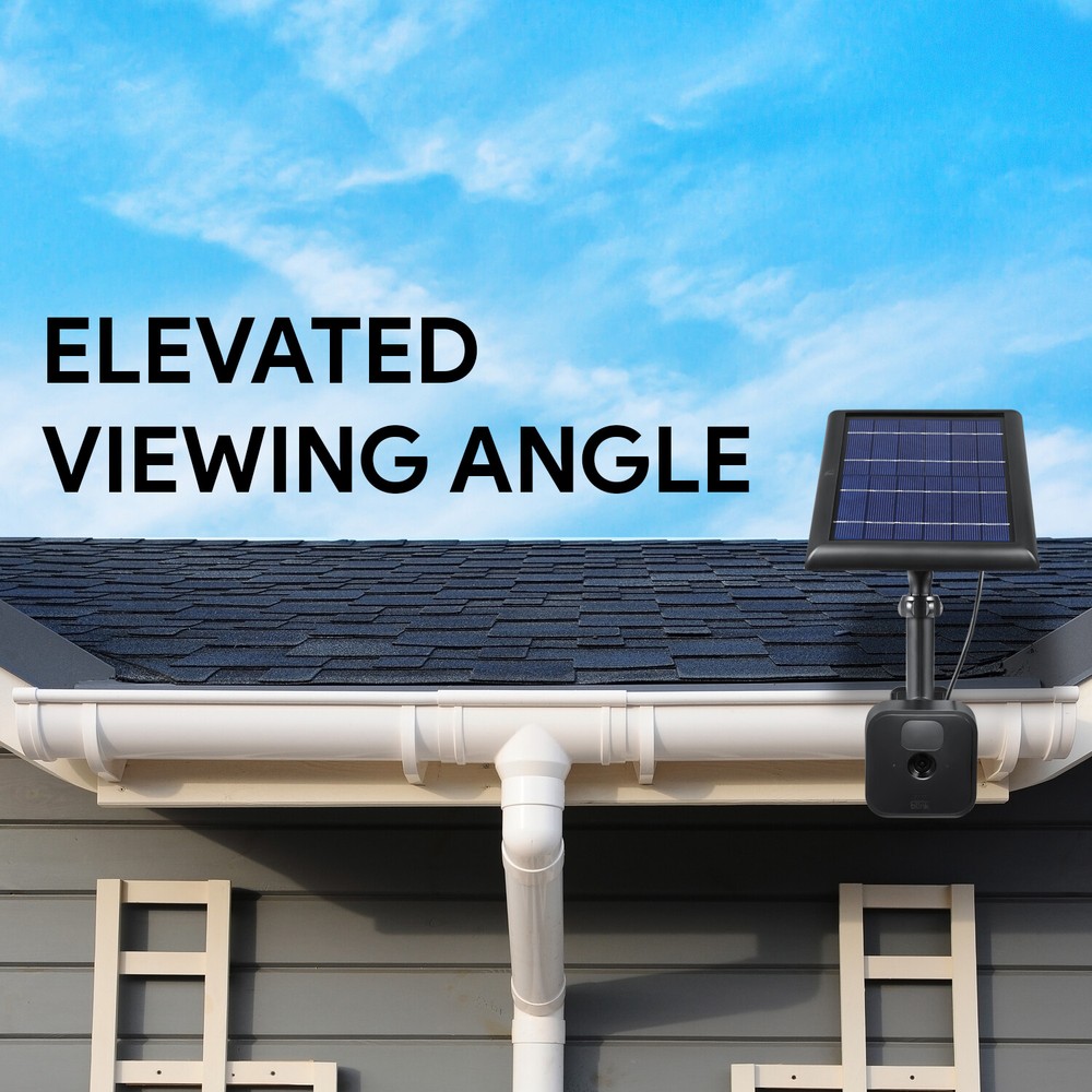 Universal Gutter Mount for Wyze, Blink, Ring, Arlo, Eufy Security Cameras