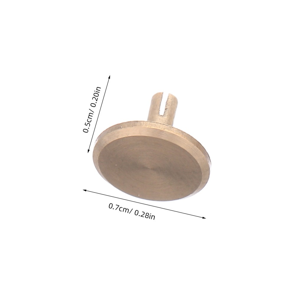 50 Pcs Clock Cover Mechanism Accessories Pointer Cap
