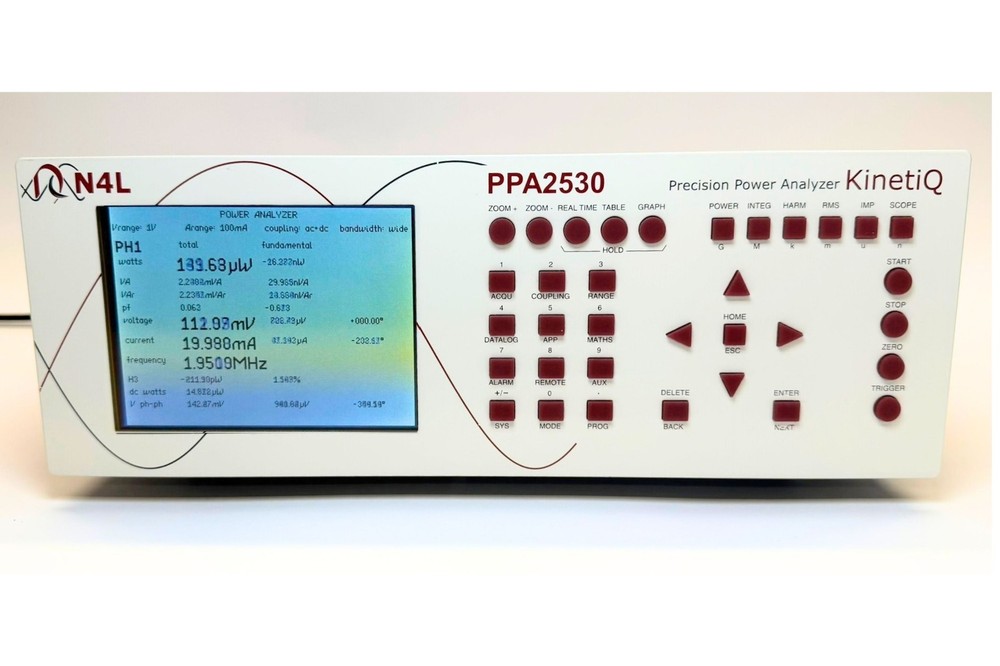 N4L PPA2530 Power Analyzer 3-Phase DC-2MHz Harmonics Power Quality Analyzer