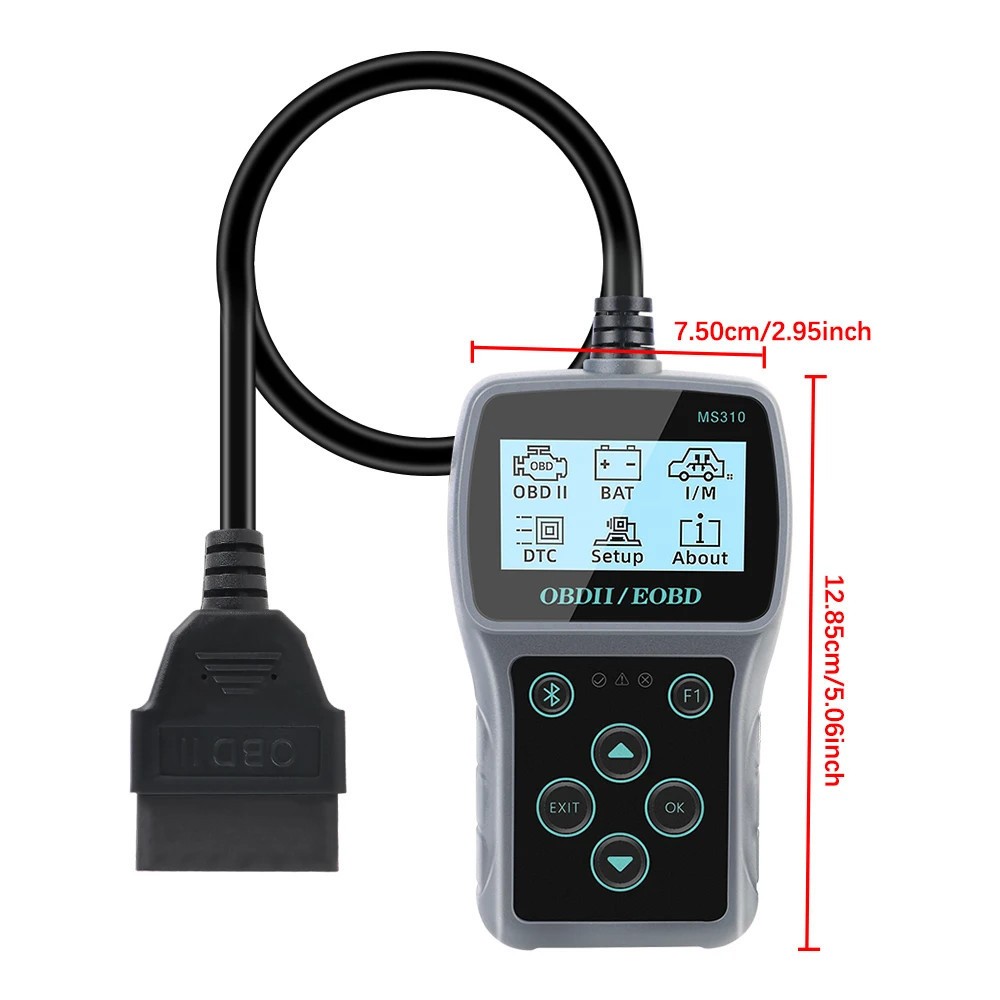 US MS310 Clear/Erase Codes Multi-language Vehicle OBD2 Code Reader Car Scan Tool