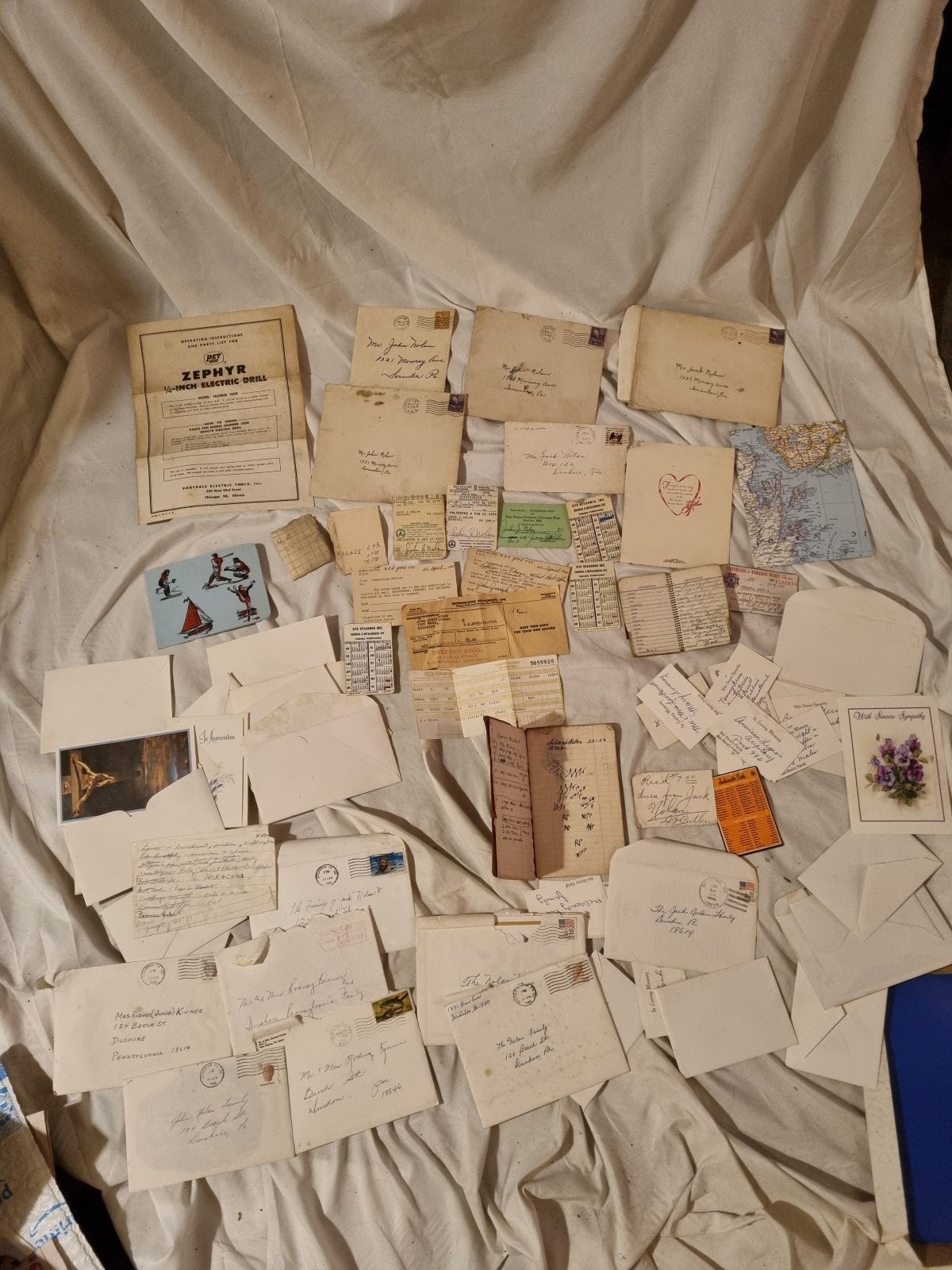 Antique Documents Deeds Letters Military Papers More